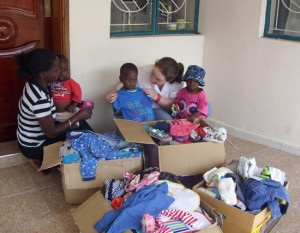 Receiving donations 