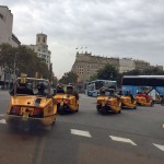 And they're off! Great fun in Barcelona with Go Car Tours!