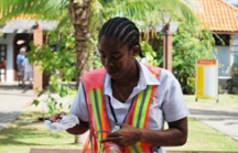 customs girl